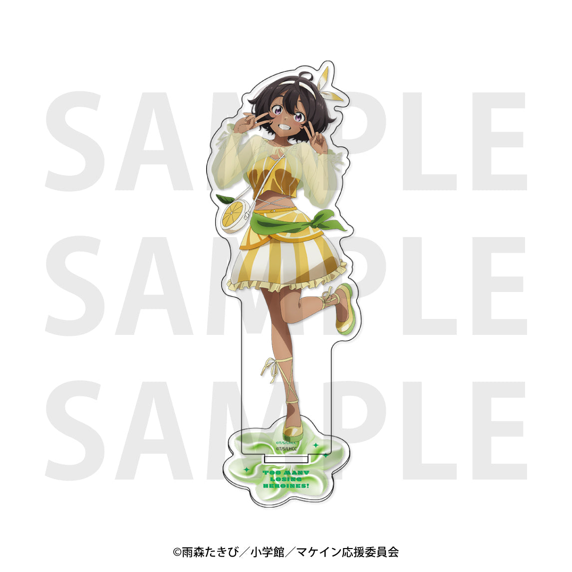 MAKEINE: TOO MANY LOSING HEROINES - YAKISHIO LEMON ORIGINAL ILLUSTRATION SWEETS ACRYLIC STAND