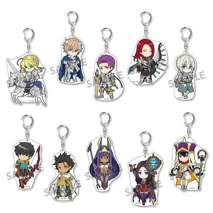 FATE/GRAND ORDER PIKURIRU VOLUME 6 ACRYLIC TRADING KEYCHAIN