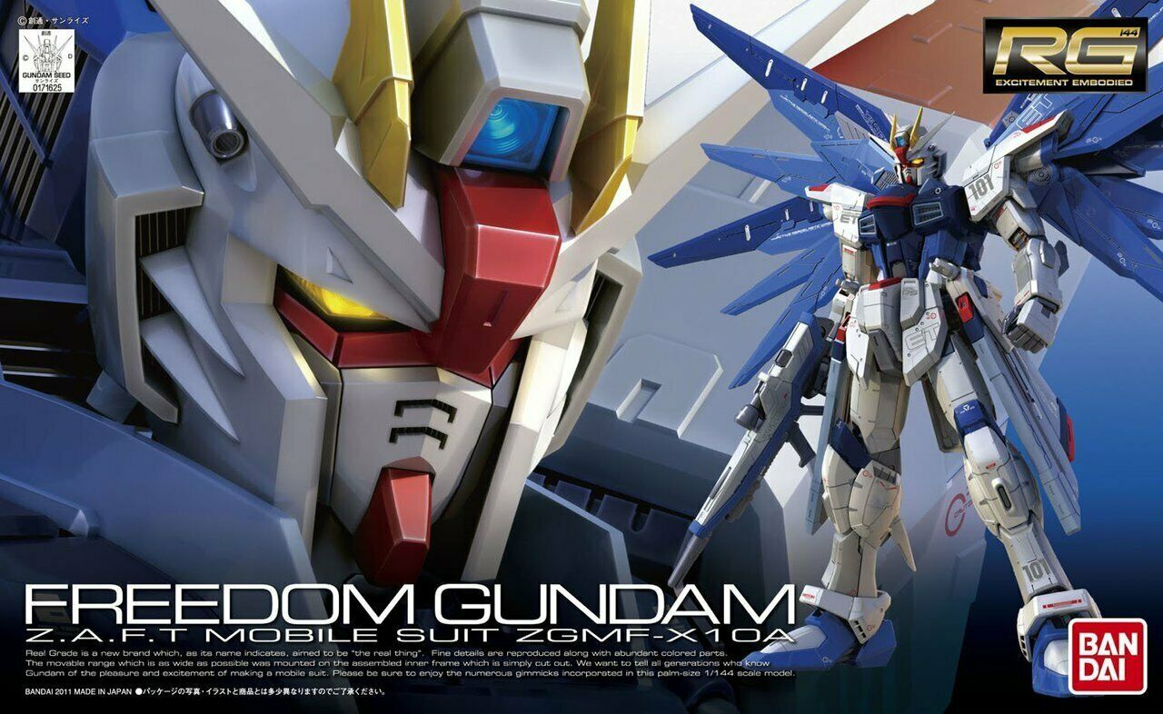 GUNDAM - FREEDOM GUNDAM RG 05 MODEL KIT – Anime Pop