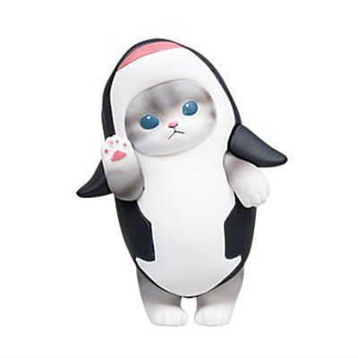 SAMENYAN SHARK X CAT = KAWAII MASCOT FIGURE