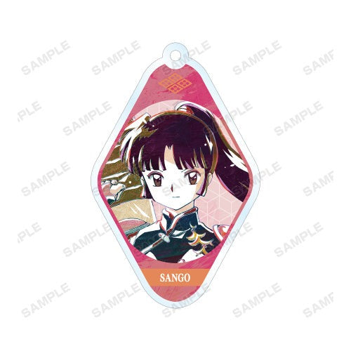 INUYASHA ACRYLIC TRADING KEYCHAIN