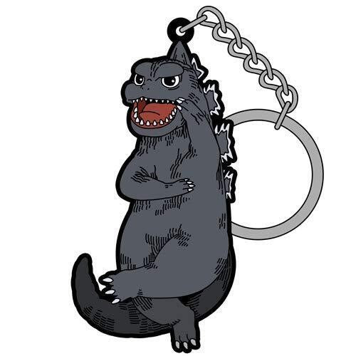 GODZILLA TSUMAMARE GODZILLA 65 RUBBER KEYCHAIN