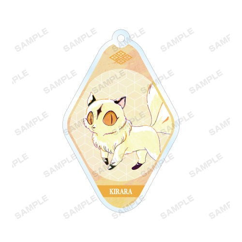 INUYASHA ACRYLIC TRADING KEYCHAIN
