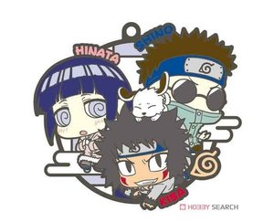 NARUTO SHIPPUDEN BUDDY COLLECTION THREE MAN CELL RUBBER TRADING STRAP