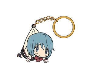 MADOKA MAGICA TSUMAMARE MIKI SAYAKARUBBER KEYCHAIN