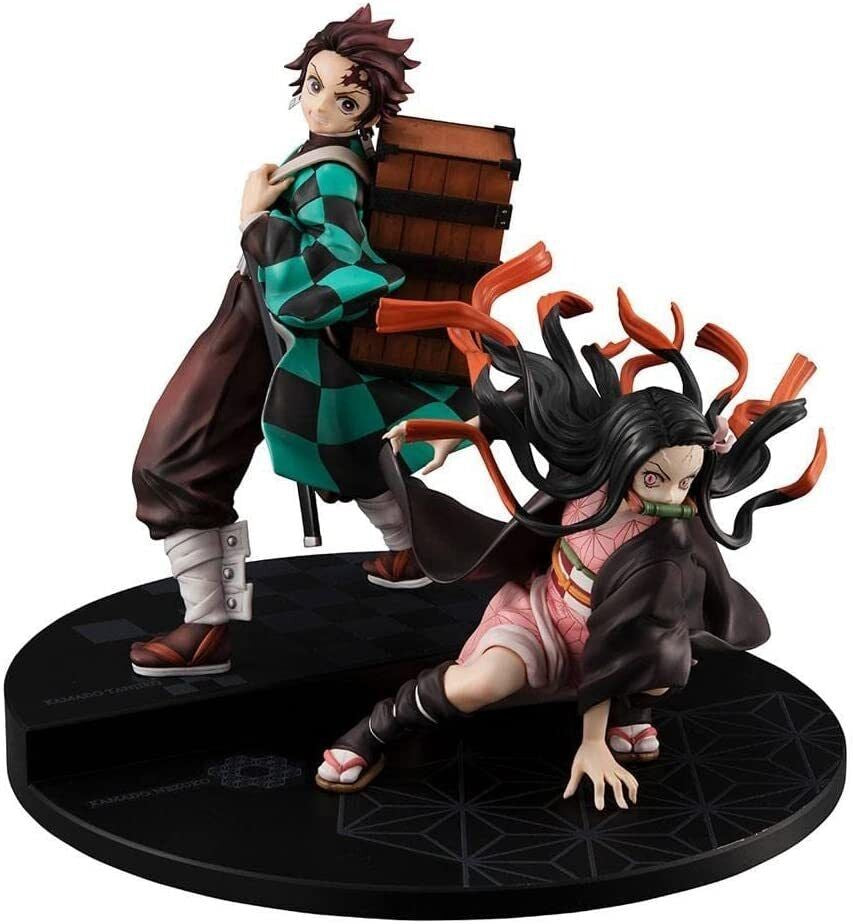 DEMON SLAYER TANJIRO & NEZUKO KAMADO SIBLINGS FIGURE – Anime Pop