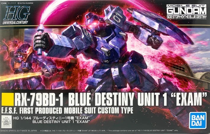 GUNDAM HGUC BLUE DESTINY UNIT KIT-216740