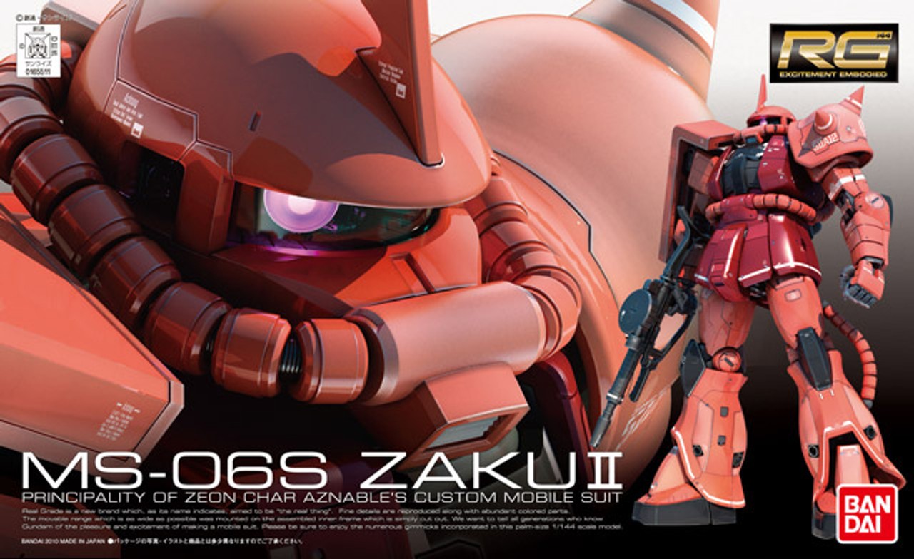 GUNDAM RG 02 MS-06S ZAKU KIT-165511