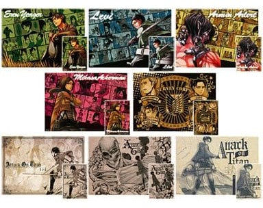 ATTACK ON TITAN ICHIBAN KUJI ADVANCEMENT TO FREEDOM RUBBER DESK MAT