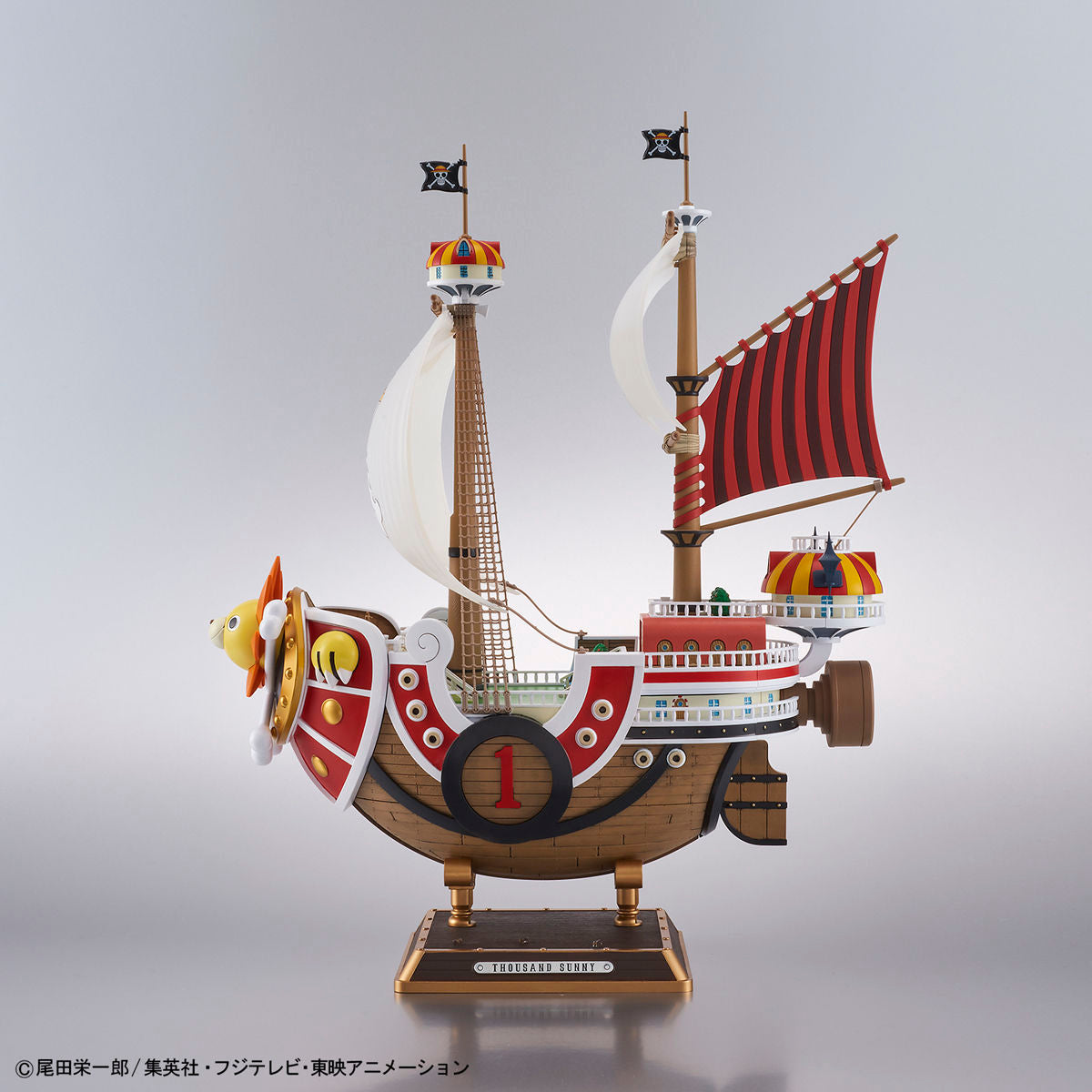 ONE PIECE GRAND SHIP COLLECTION THOUSAND SUNNY LAND OF WANO VERSION MODEL KIT