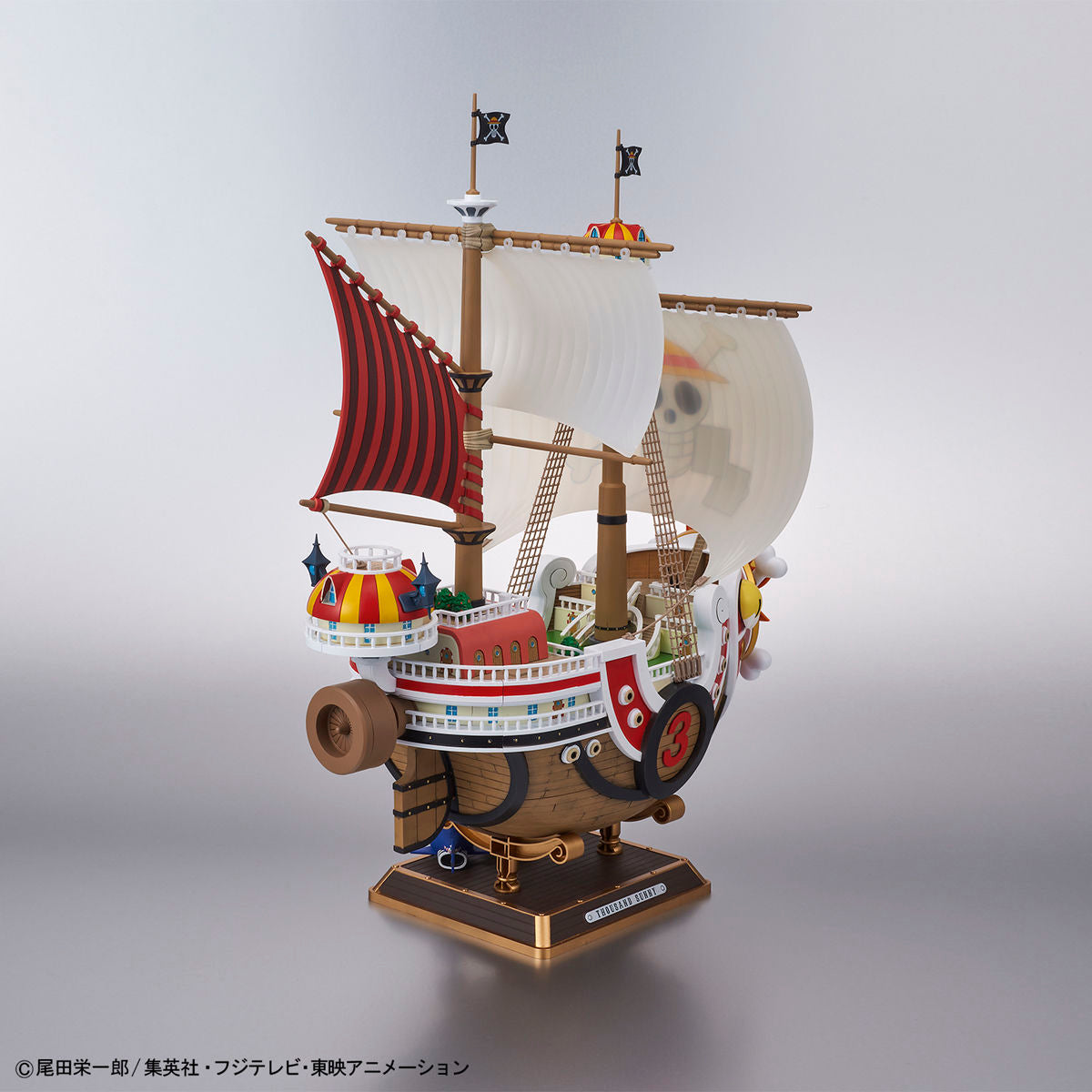 ONE PIECE GRAND SHIP COLLECTION THOUSAND SUNNY LAND OF WANO VERSION MODEL KIT