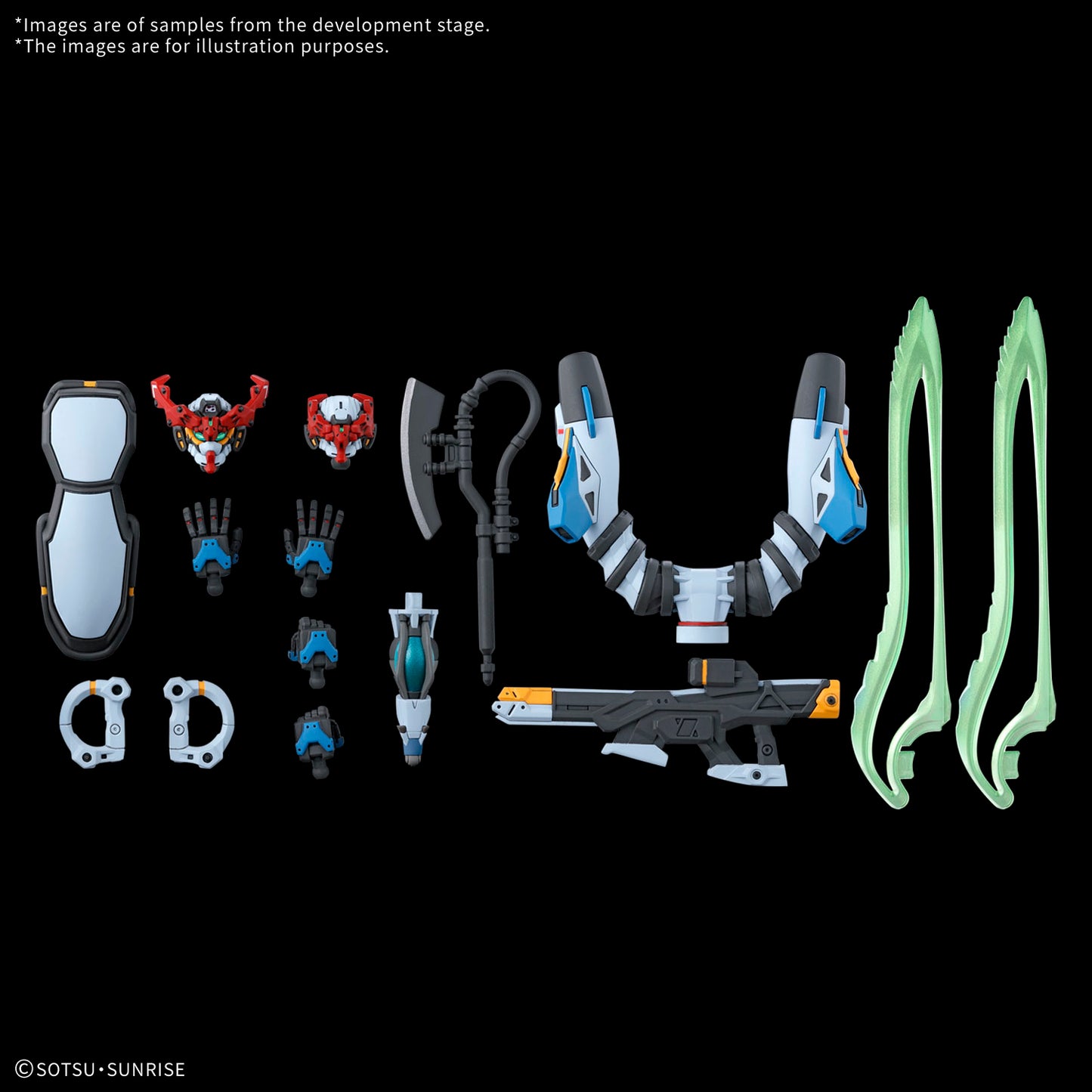 MOBILE SUIT GUNDAM GQUUUUUUX - GQUUUUUUX 1/144 HG MODEL KIT