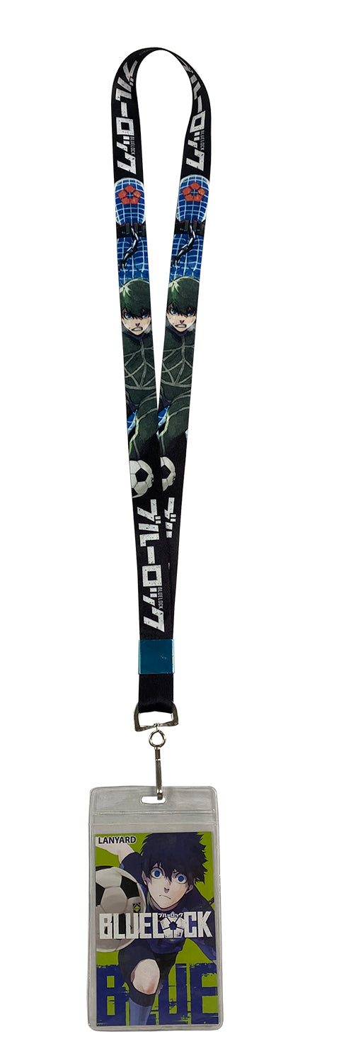 BLUE LOCK MANGA STYLE YOICHI ISAGI LANYARD