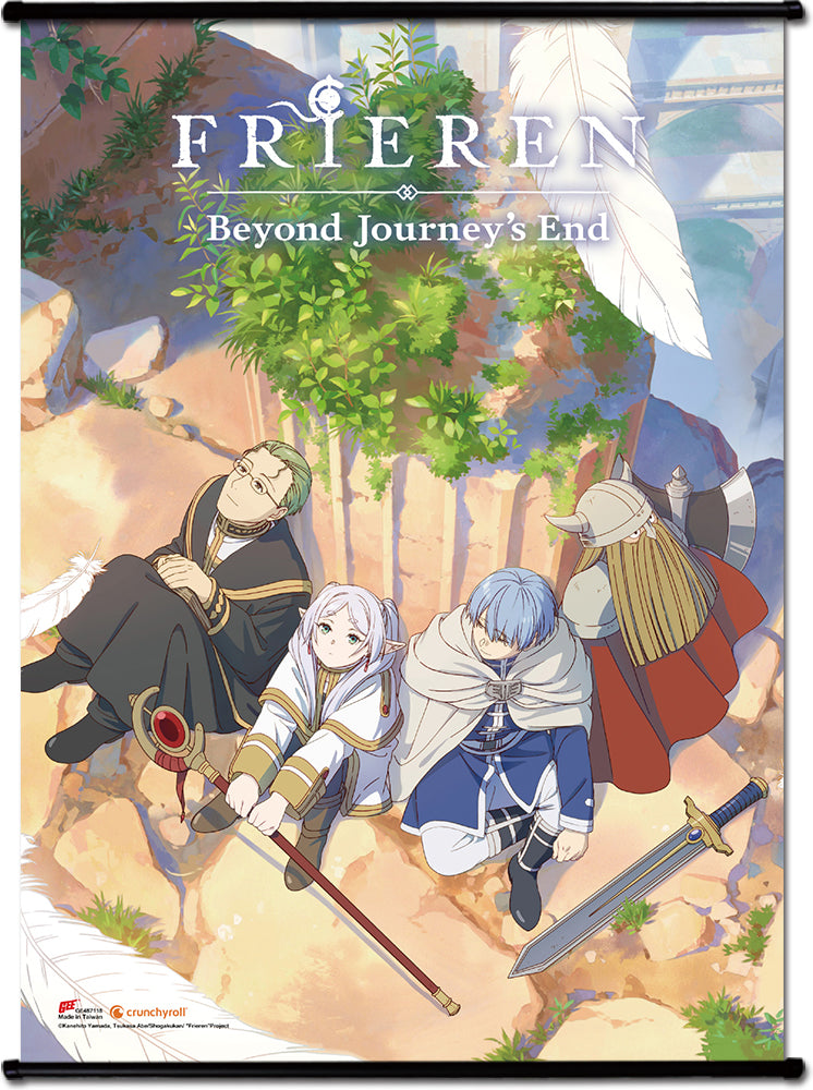 FRIEREN BEYOND JOURNEY'S END FRIEREN HIMMEL HEITER EISEN WALL SCROLL
