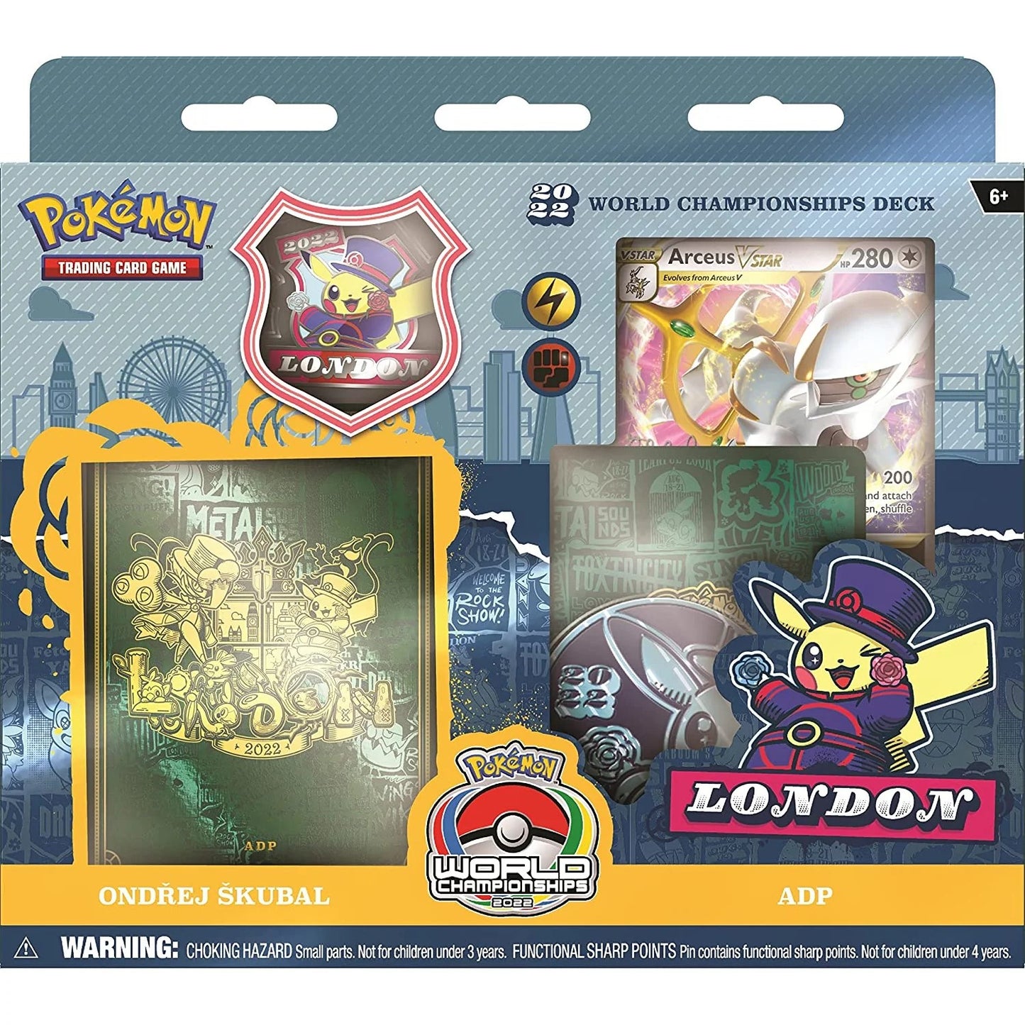 POKEMON TRADING CARD GAME 2022 WORLD CHAMPIONSHIP DECK ONDREJ SKUBAL-ADP
