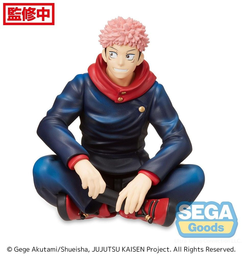 JUJUTSU KAISEN PERCHING YUJI ITADORI NOODLE STOPPER FIGURE