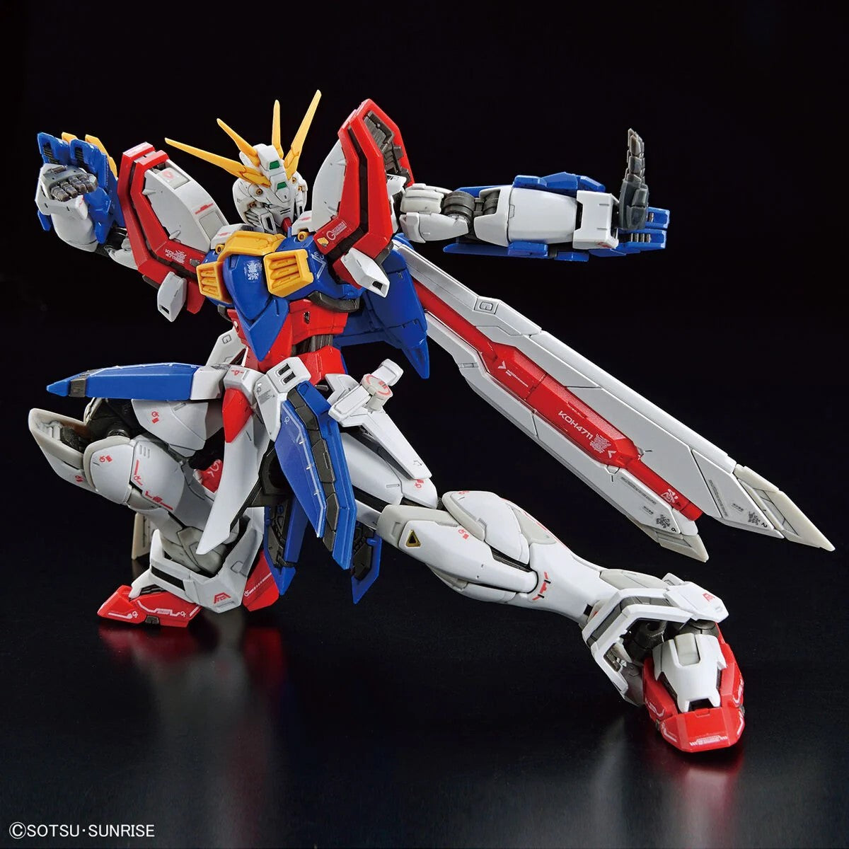 GUNDAM REAL GRADE GOD MOBILE FIGHTER MODEL KIT