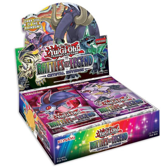 YU-GI-OH! TCG: BATTLE OF LEGENDS CRYSTAL REVENGE BOOSTER PACKS