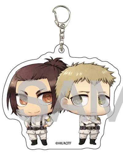 ATTACK ON TITAN CHIMI CHARA VOL 12 ACRYLIC TRADING KEYCHAIN