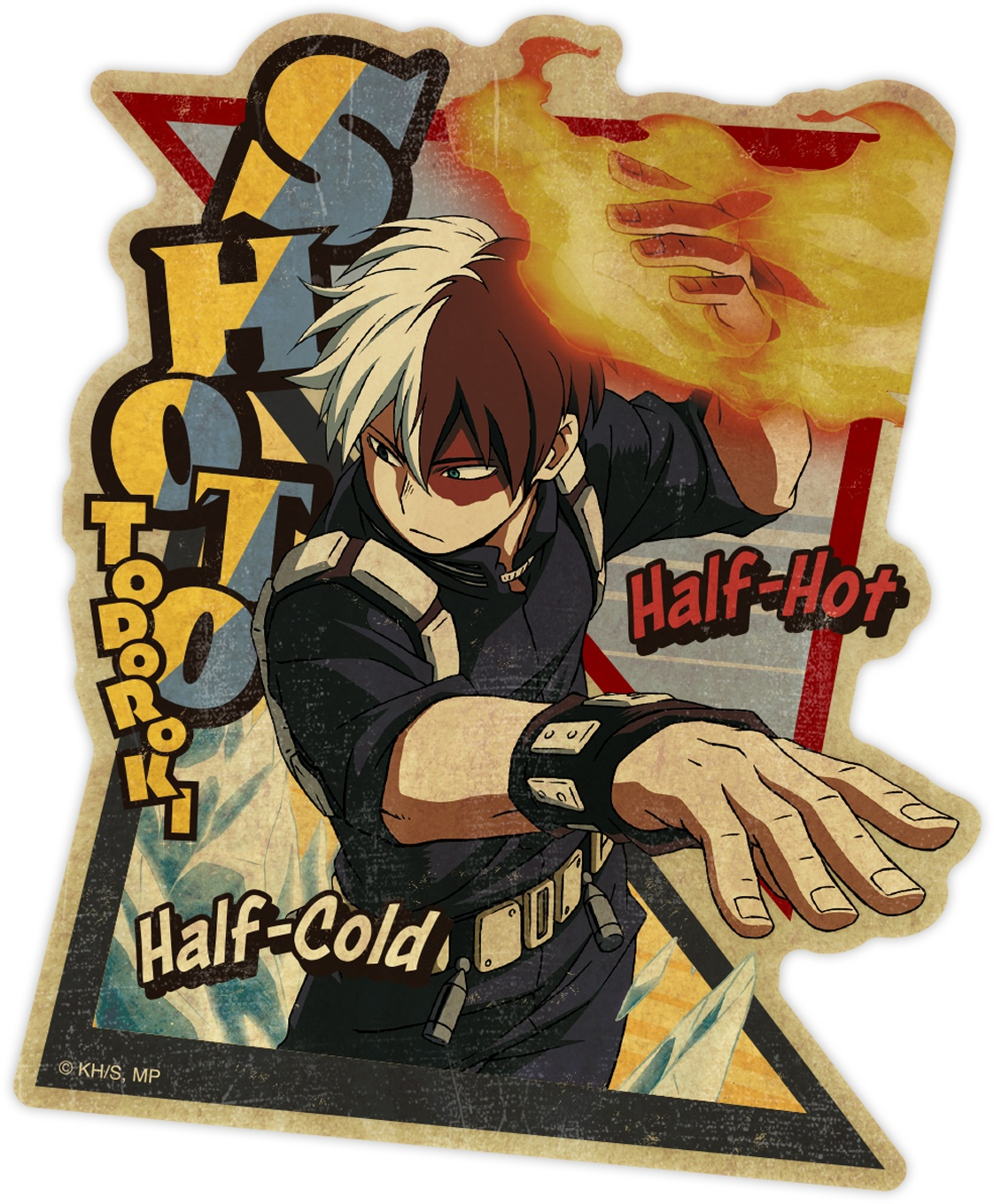 Poster Shoto  Boutique My Hero Academia