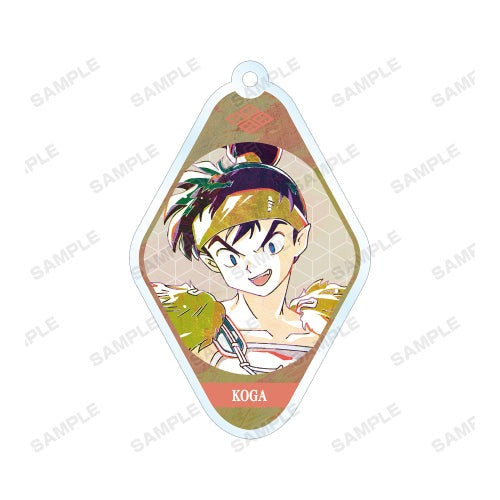 INUYASHA ACRYLIC TRADING KEYCHAIN