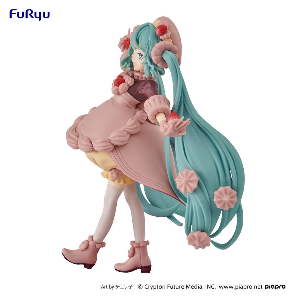 VOCALOID HATSUNE MIKU SWEETSWEETS STRAWBERRY CHOCO SHORT FIGURE