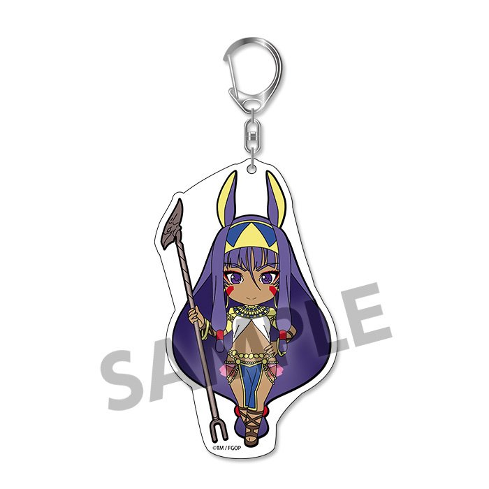 FATE/GRAND ORDER PIKURIRU VOLUME 6 ACRYLIC TRADING KEYCHAIN
