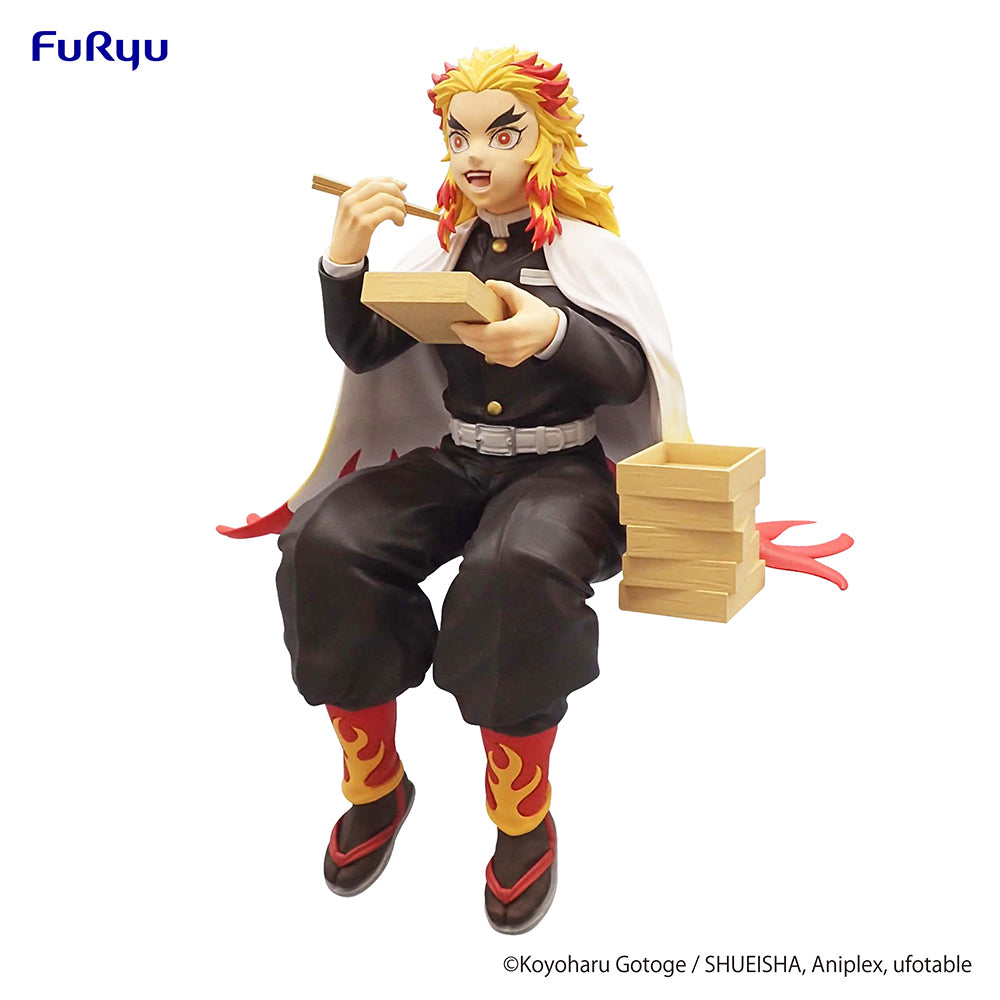 DEMON SLAYER KYOJURO RENGOKU BENTO BOX NOODLE STOPPER PRIZE FIGURE