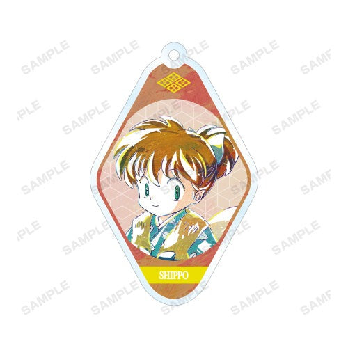 INUYASHA ACRYLIC TRADING KEYCHAIN