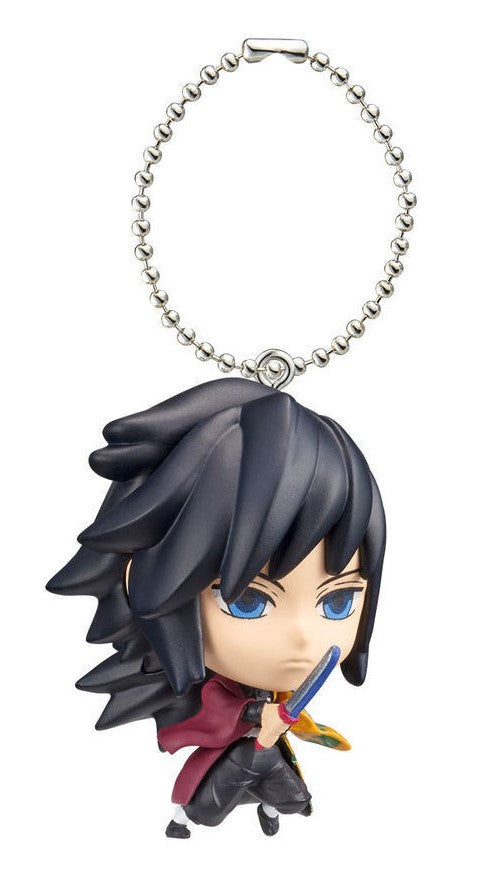 DEMON SLAYER DEFORMED GIYU TOMIOKA 3D KEYCHAIN