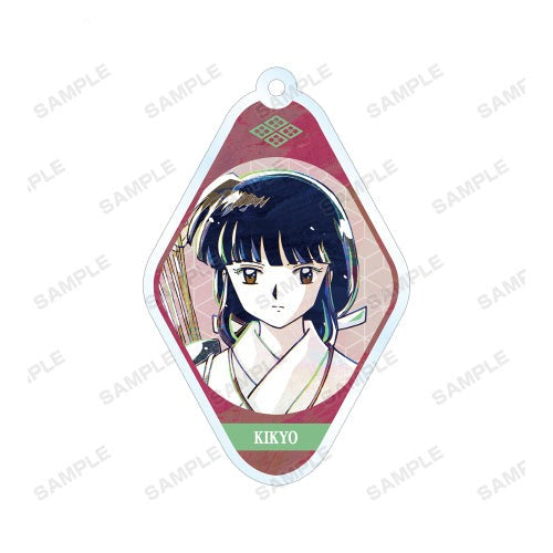 INUYASHA ACRYLIC TRADING KEYCHAIN