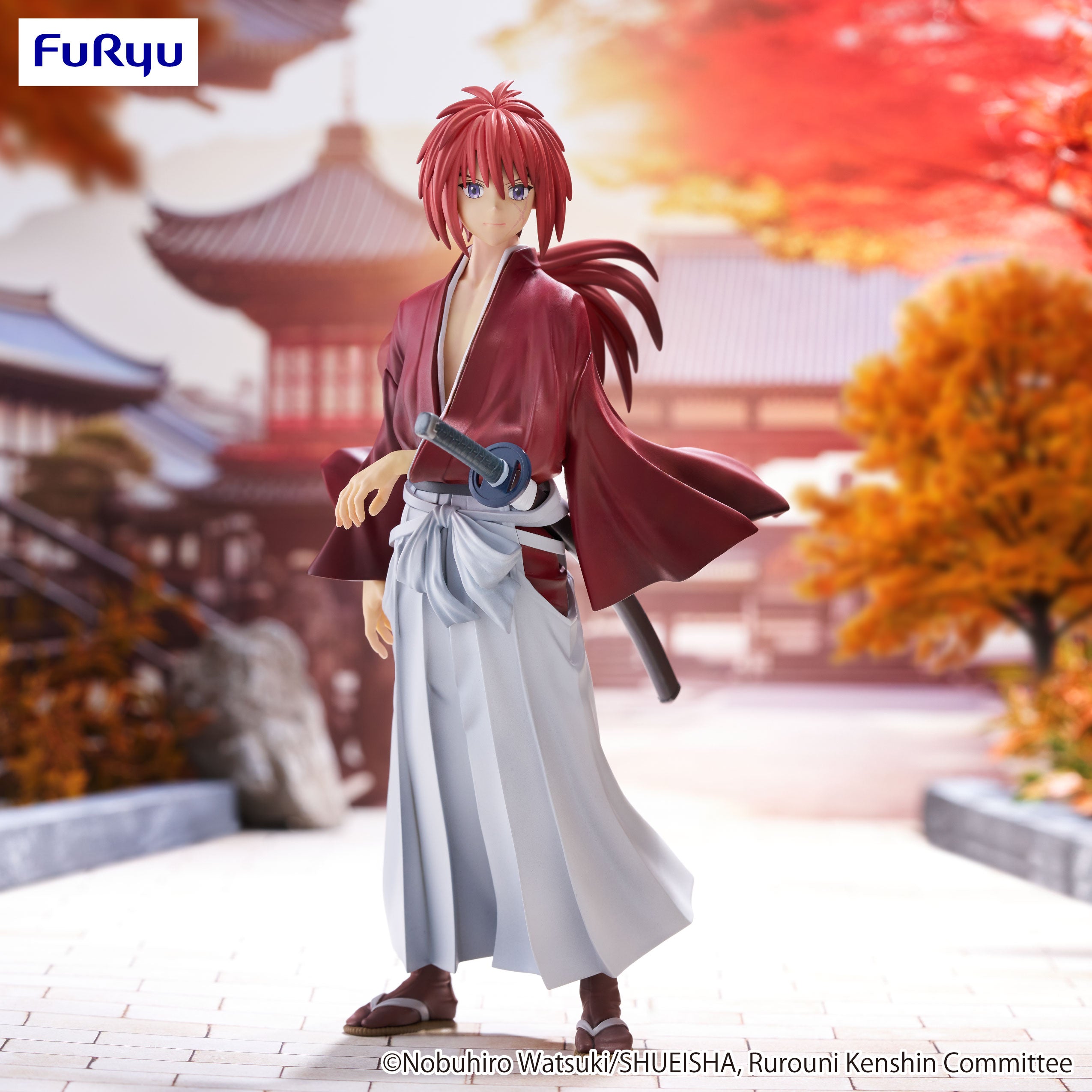 RUROUNI KENSHIN: MEIJI KENKAKU ROMANTAN - KENSHIN HIMURA TRIO-TRY-IT FIGURE