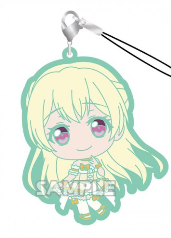 BANG DREAM! CHISATO SHIRASAGI PASTEL GIRLS RUBBER STRAP
