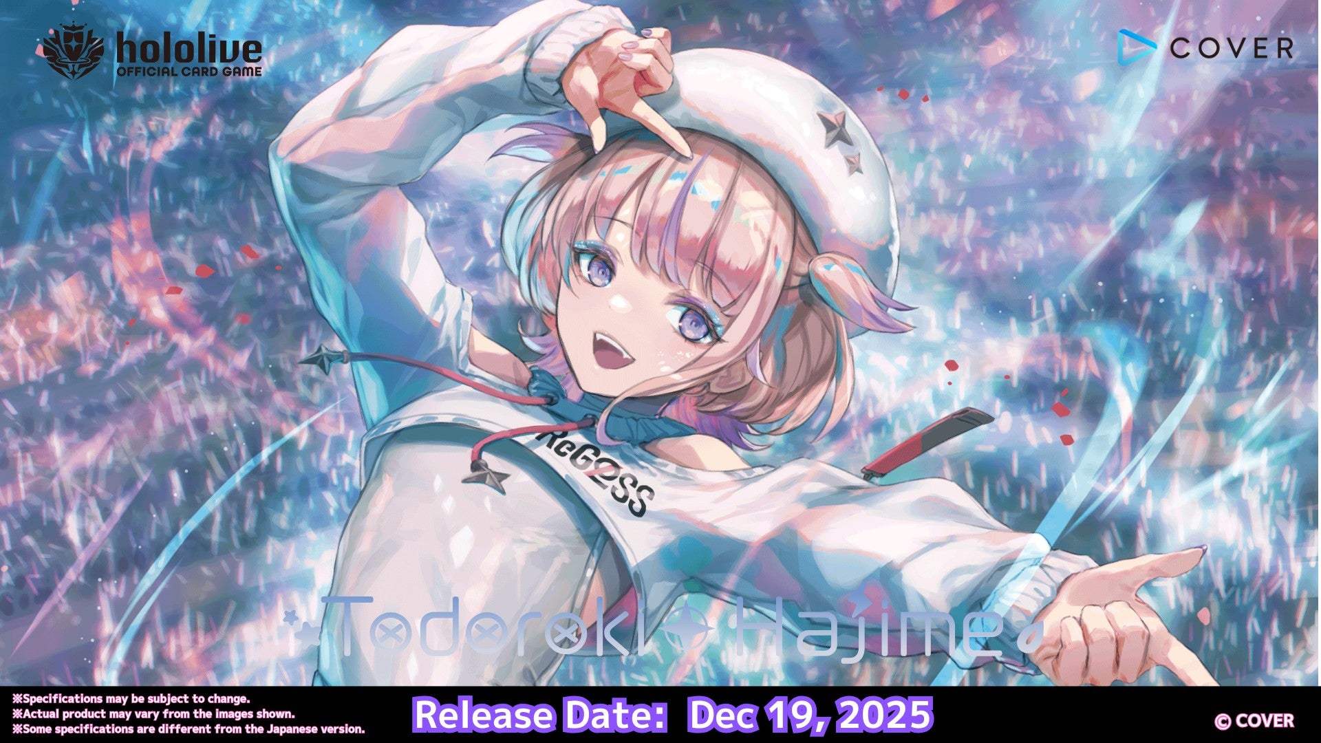 HOLOLIVE OCG: SD05 - TODOROKI HAJIME STARTER DECK – Anime Pop