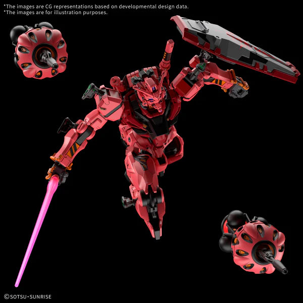 GUNDAM GQUUUUUUX - RED GUNDAM #4 HG 1/144 MODEL KIT
