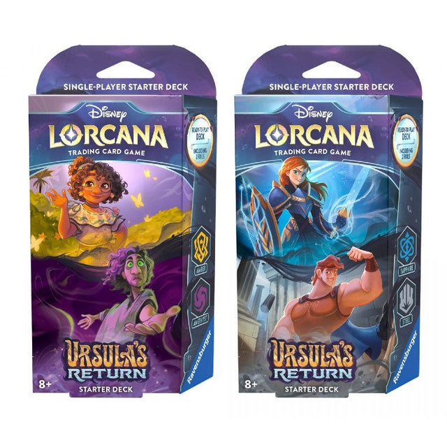 LORCANA TRADING CARD GAME URSULA'S RETURN STARTER DECK