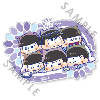 OSOMATSU FUTONMUSHI ACRYLIC TRADING HEYCHAIN