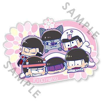 OSOMATSU FUTONMUSHI ACRYLIC TRADING HEYCHAIN