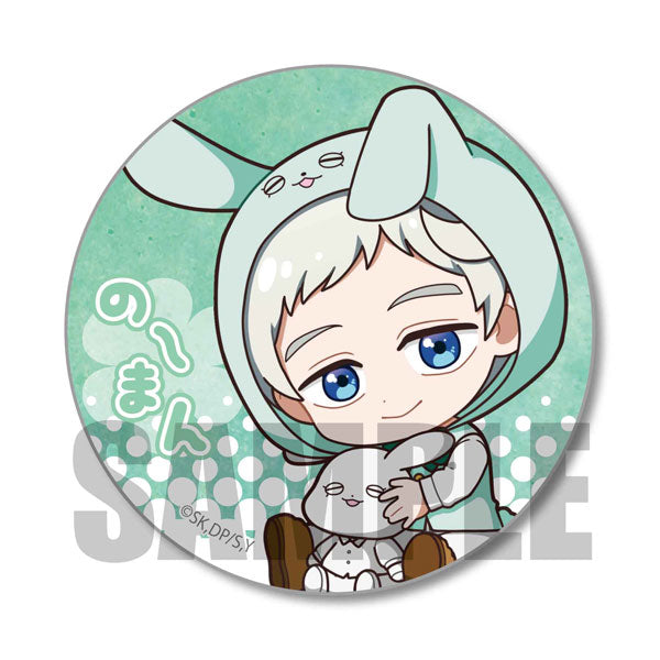PROMISED NEVERLAND USAMIMI TRADING CAN BADGE