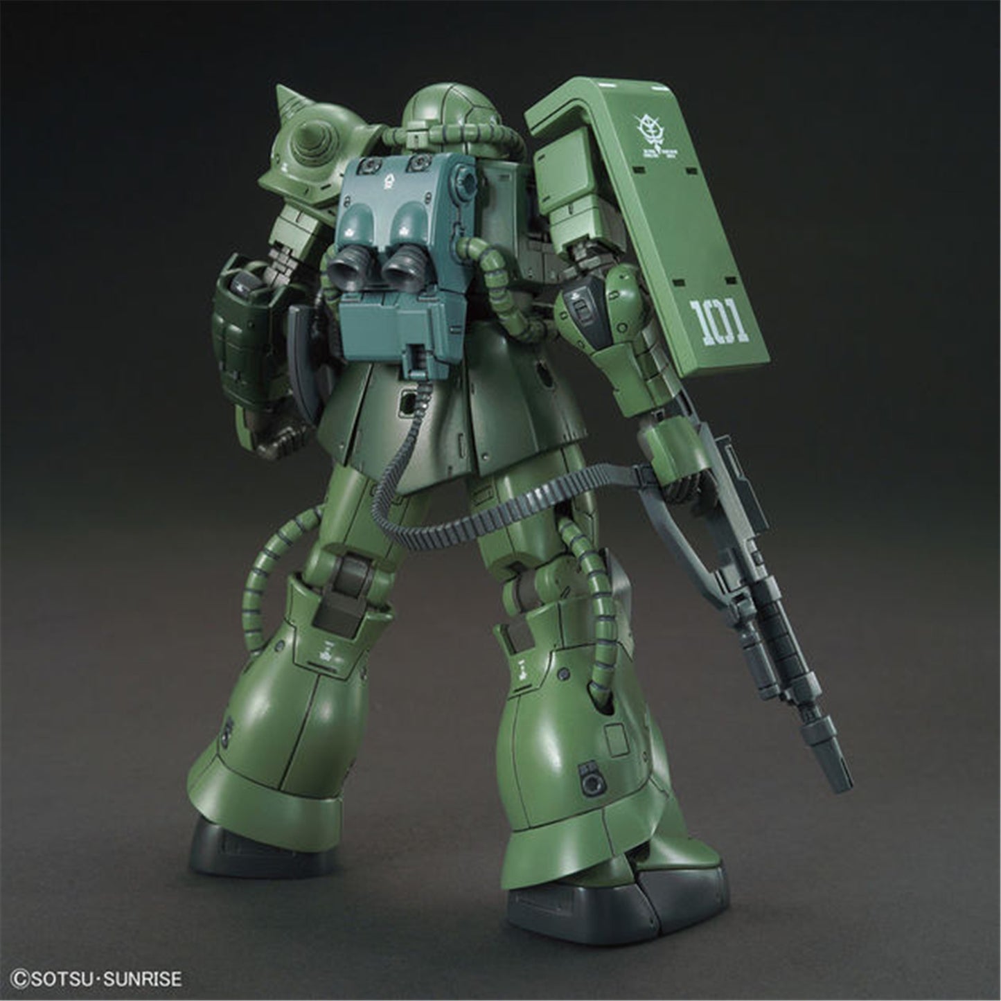 GUNDAM MS-06C-6/R6 ZAKU II HG 1/144 MODEL KIT