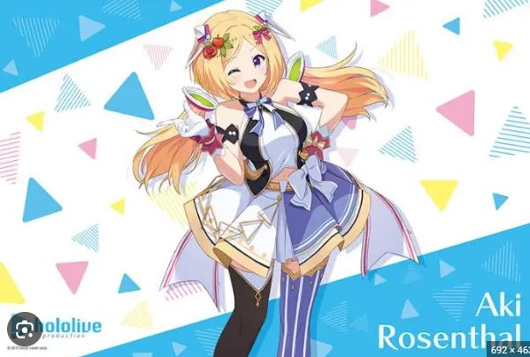 HOLOLIVE PRODUCTION RUBBER MAT-Rosenthal