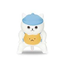 REFEREE CAT MASCOT FIGURE-White