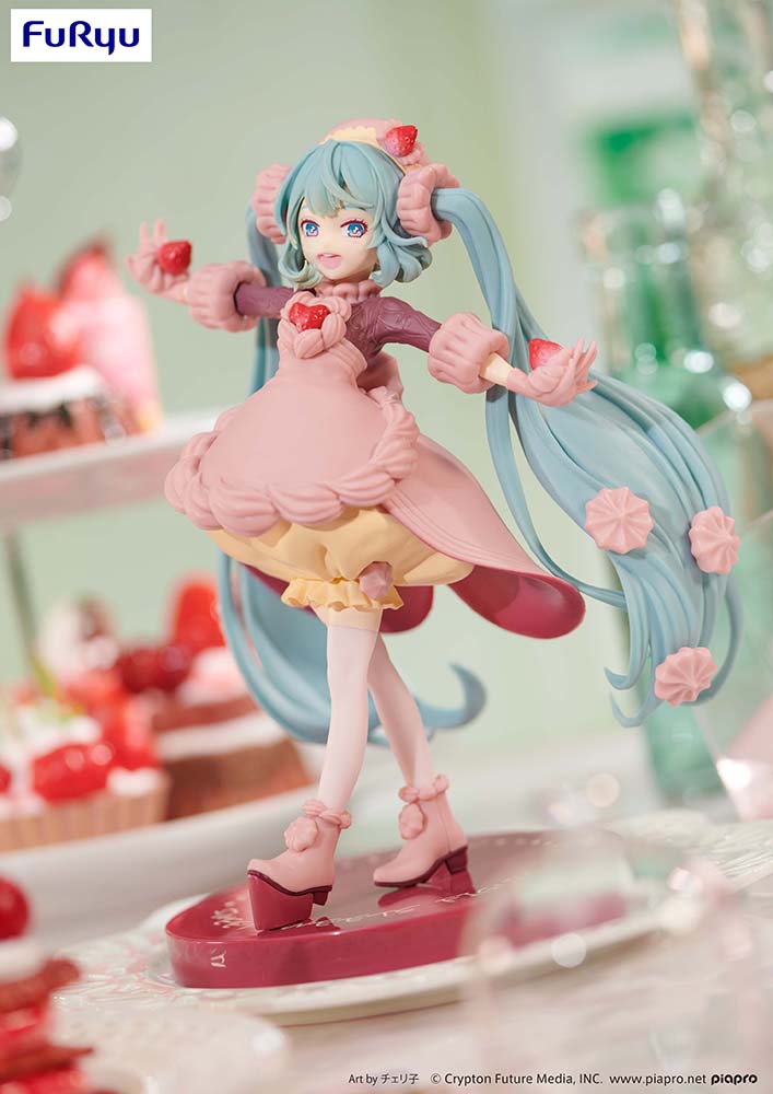 VOCALOID HATSUNE MIKU SWEETSWEETS STRAWBERRY CHOCO SHORT FIGURE
