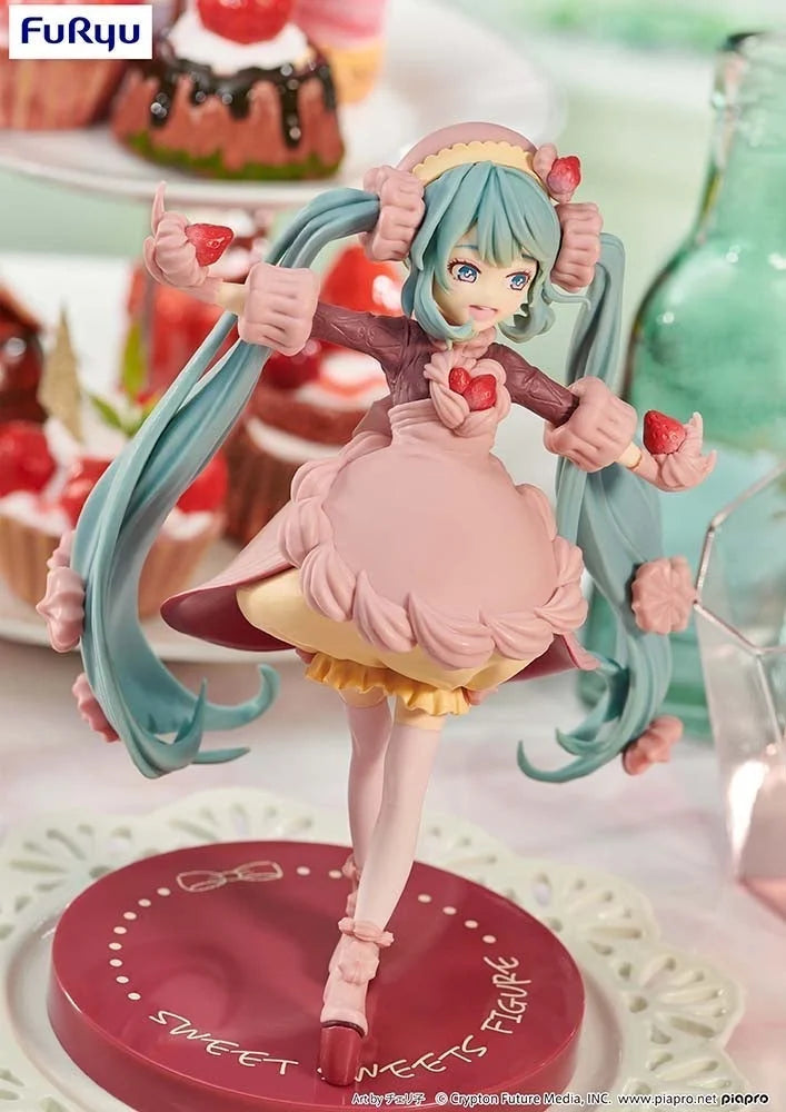 VOCALOID HATSUNE MIKU SWEETSWEETS STRAWBERRY CHOCO SHORT FIGURE