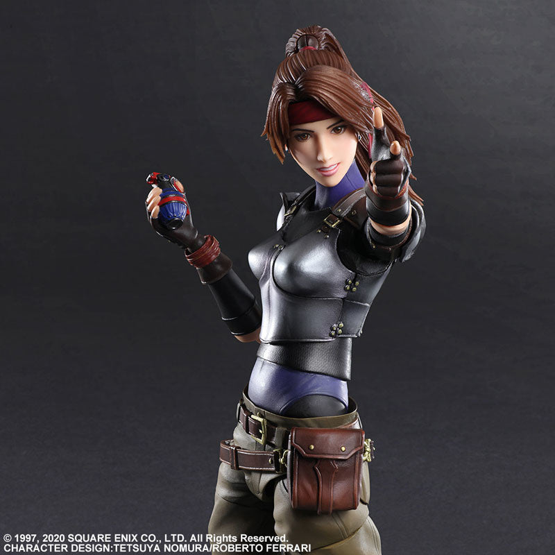 FINAL FANTASY CLOUD STRIFE & JESSIE RASBERRY PLAY ARTS KAI FIGURE
