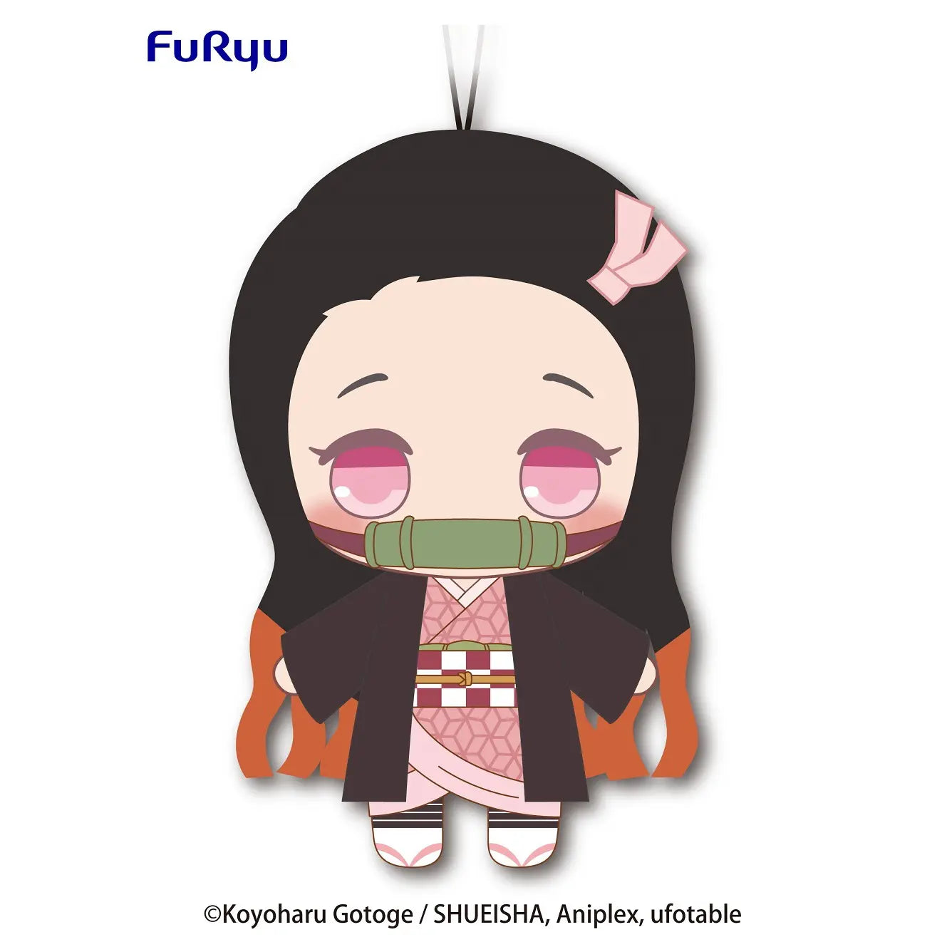 DEMON SLAYER NEZUKO KAMADO VERSION A 6" HANGING PLUSH