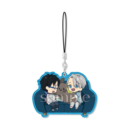 YURI ON ICE VOLUME 2 PEARL ACRYLIC PHONE STRAPS