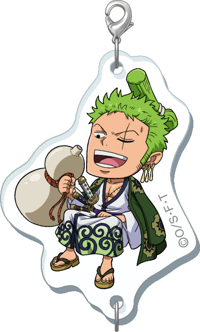 ONE PIECE CHARM ACRYLIC TRADING FASTENER