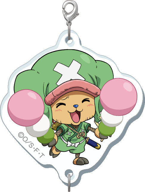 ONE PIECE CHARM ACRYLIC TRADING FASTENER