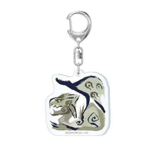 MONSTER HUNTER RISE ICON V02 TRADING ACRYLIC KEYCHAIN